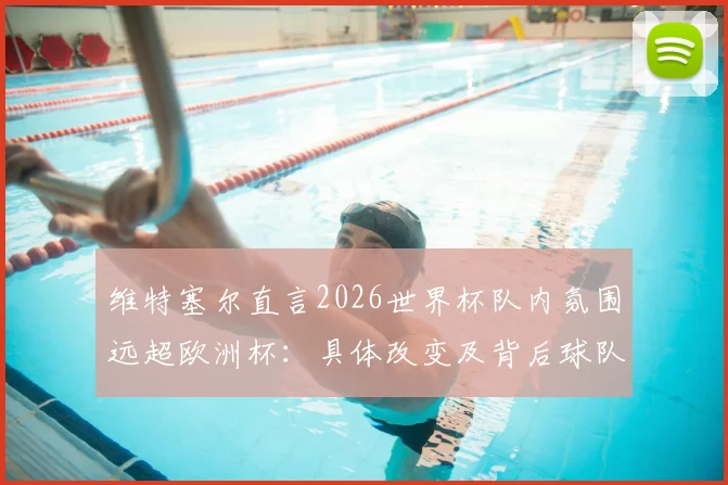 维特塞尔直言2026世界杯队内氛围远超欧洲杯：具体改变及背后球队战术磨合深度分析